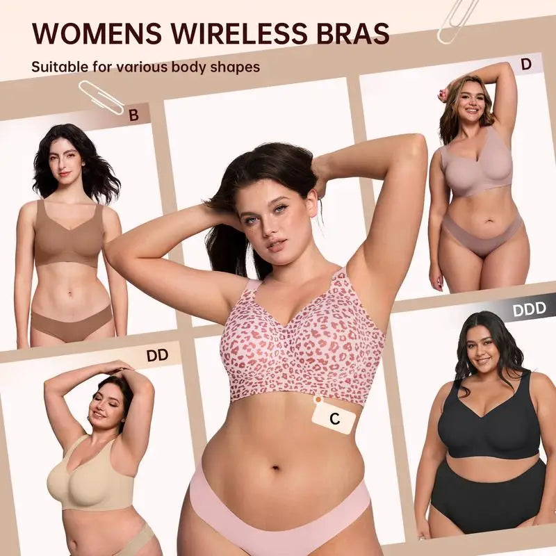 Jelly Bra — Wireless Full Coverage T-Shirt Bra