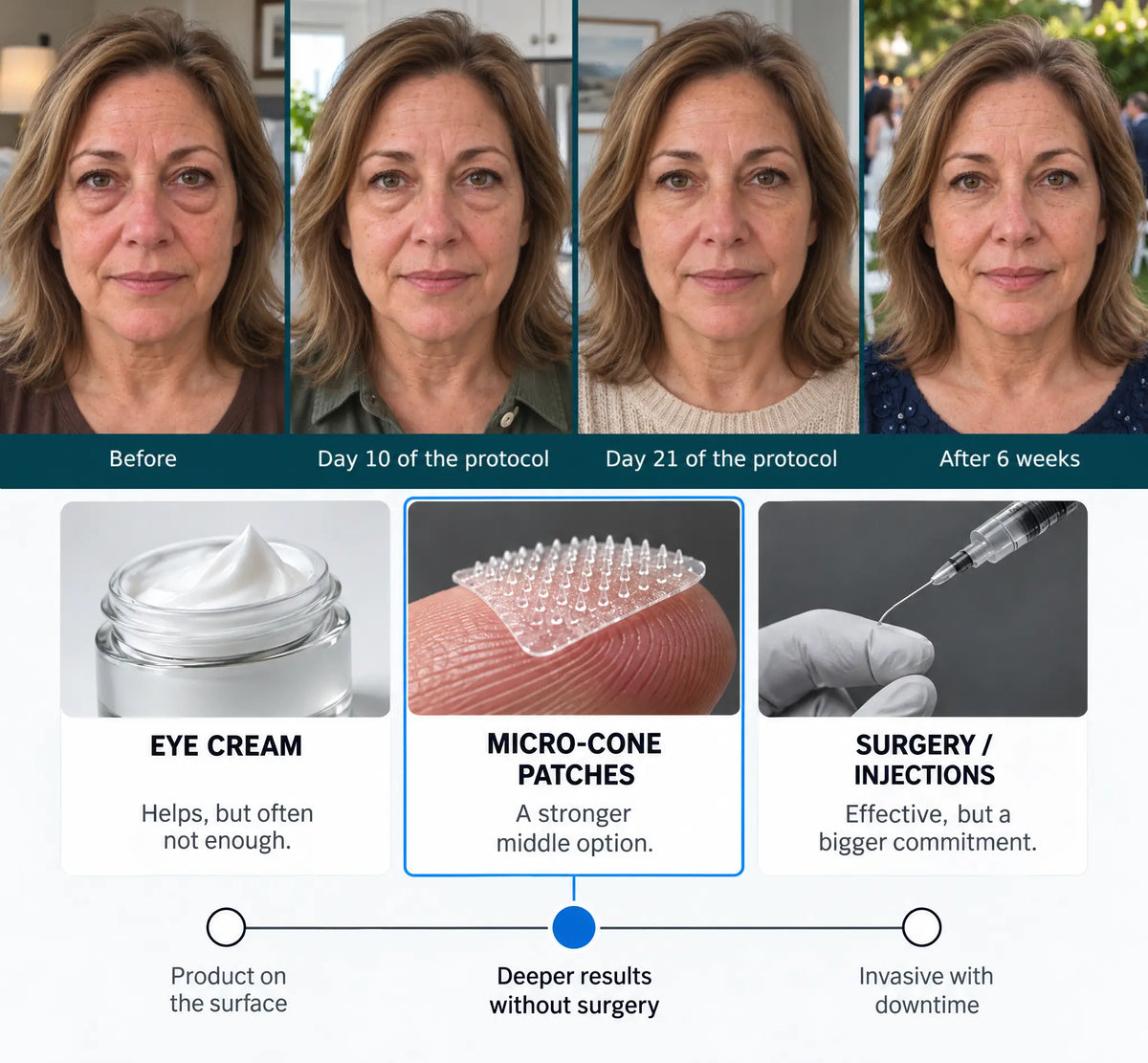 CEBEAM™ Microneedle Under-Eye Patches